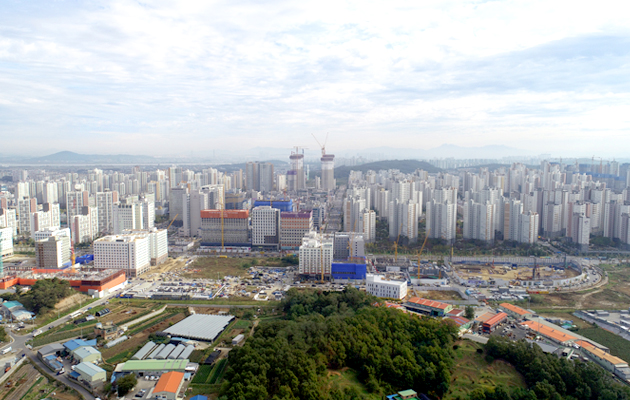 구래동 전경